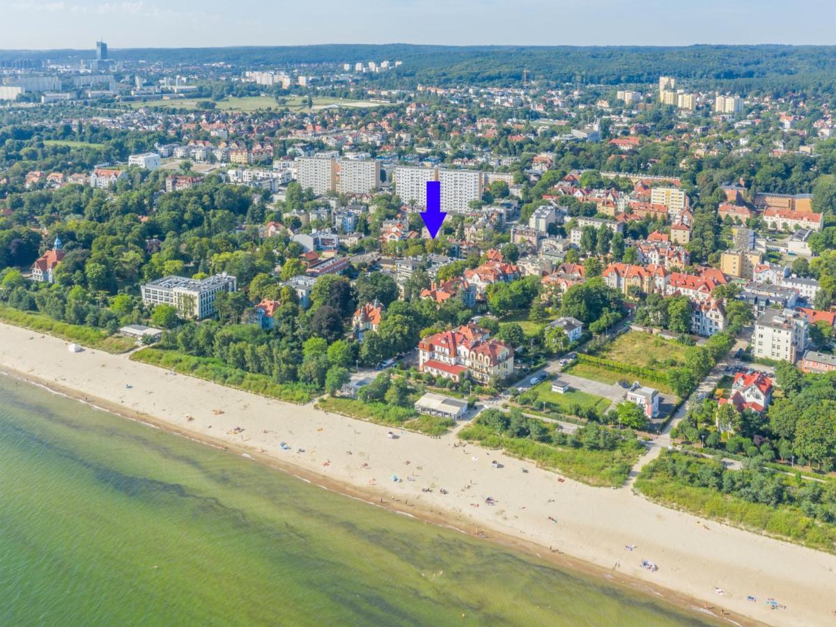 Sopot Grunwaldzka - Parkowa Blisko Plazy Apartment ภายนอก รูปภาพ