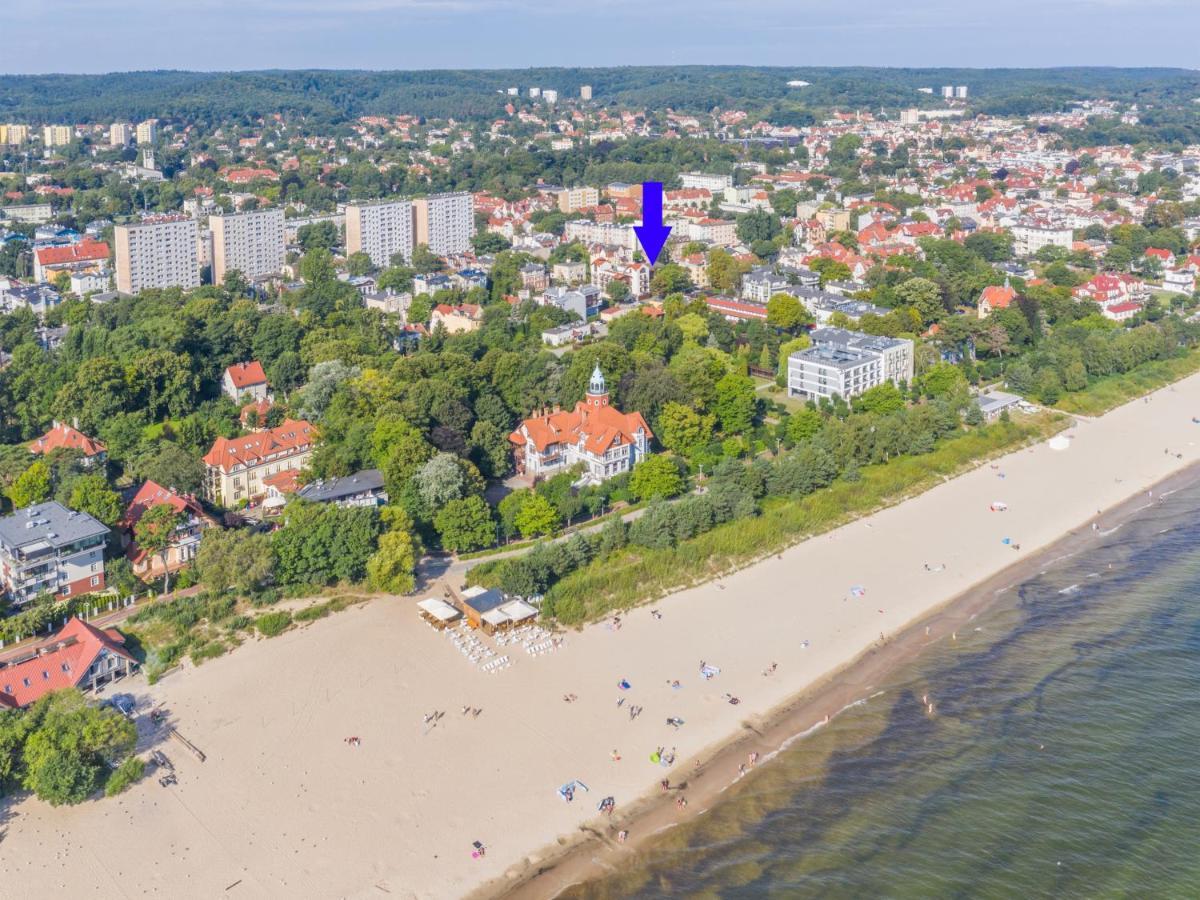Sopot Grunwaldzka - Parkowa Blisko Plazy Apartment ภายนอก รูปภาพ